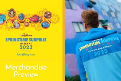 Get Ready for Pixar Magic at Disney Parks and Experiences 2023 RunDisney Springtime Surprise Weekend!